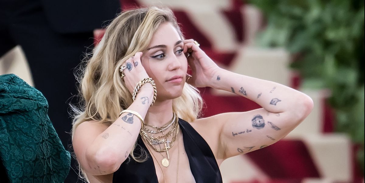 What tattoos does Miley Cyrus have? (Celebrity Exclusive)