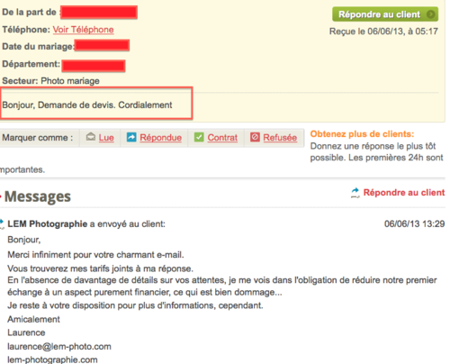 Comment demander un accord par mail ? (Celebrity Exclusive)