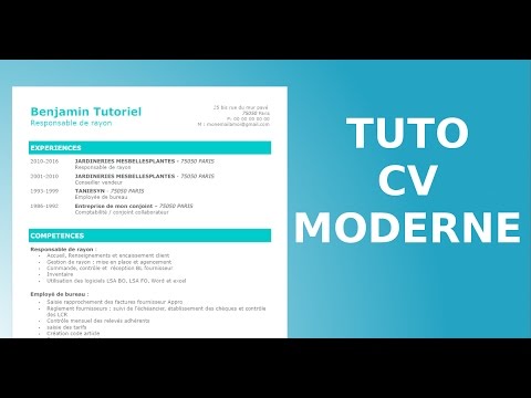 Comment faire un CV moderne facilement ? (Celebrity Exclusive)