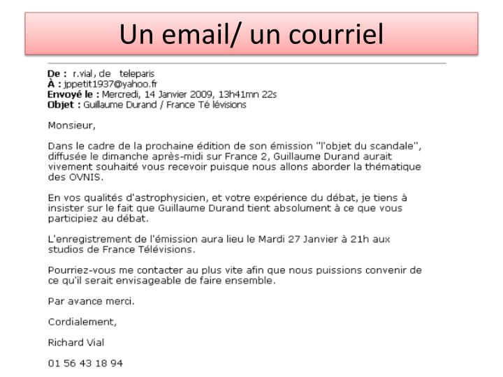 Comment finir un courriel en français ? (Celebrity Exclusive)