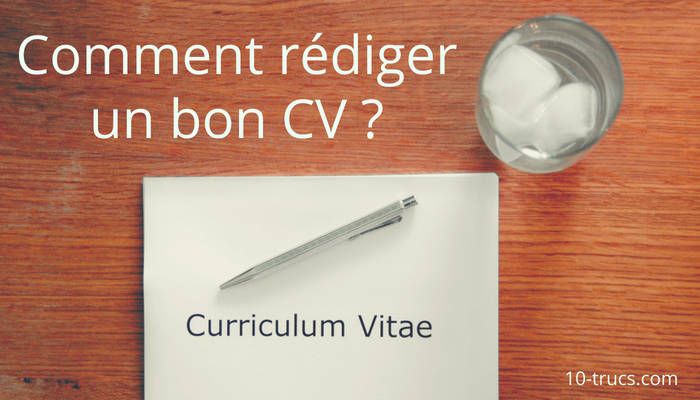 Comment rédiger un CV pour la première fois ? (Celebrity Exclusive)