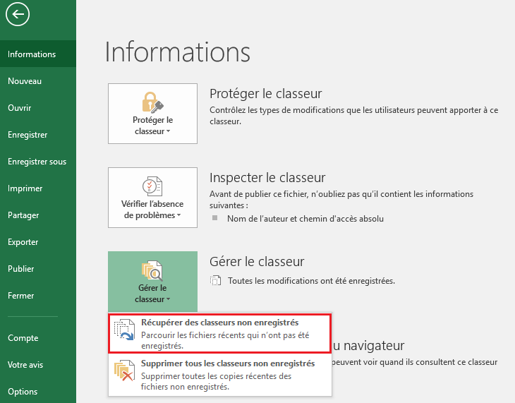 Comment retrouver le dernier document enregistré ? (Celebrity Exclusive)