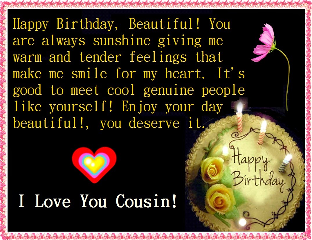 Birthday Wishes For Best Cousin How Can I Wish My Cousin Happy Birthday?