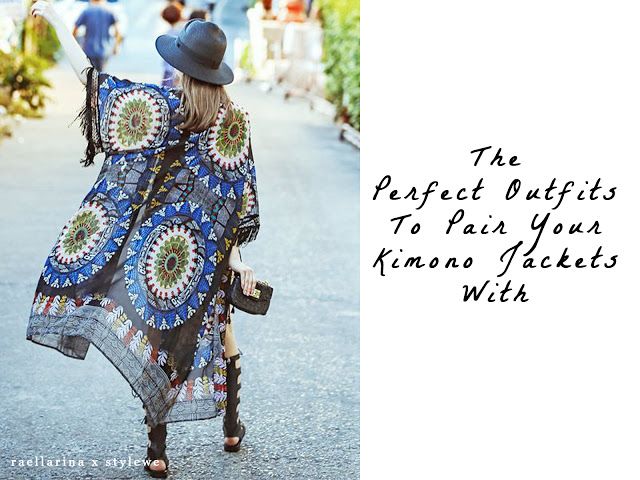 How do you pair a kimono jacket? (Celebrity Exclusive)
