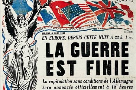 Où a été signé l'armistice du 8 mai 1945 ? (Celebrity Exclusive)