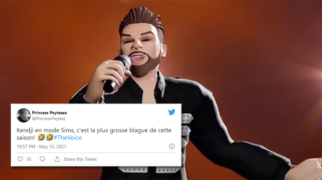 Pourquoi Kendji est en avatar dans The Voice ? (Celebrity Exclusive)