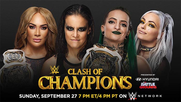 Who won the women's tag team in Clash of Champions? (Celebrity Exclusive)