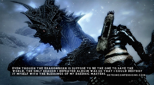 Why did alduin save Dragonborn? (Celebrity Exclusive)