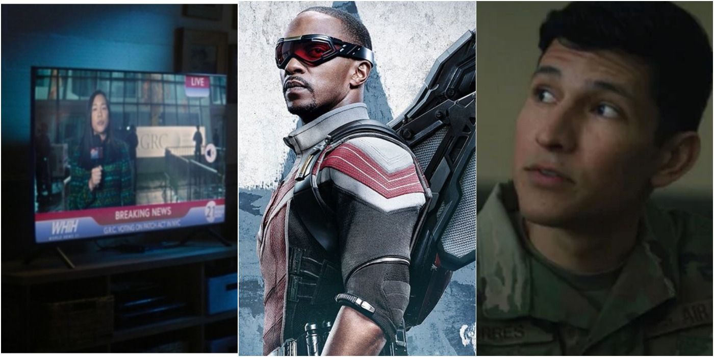Are there Easter eggs in the Falcon and the Winter Soldier?