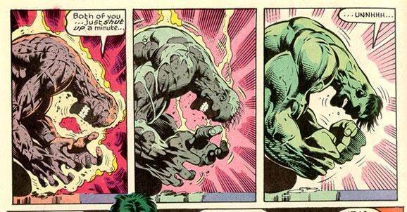 Can Hulk regenerate his arm?