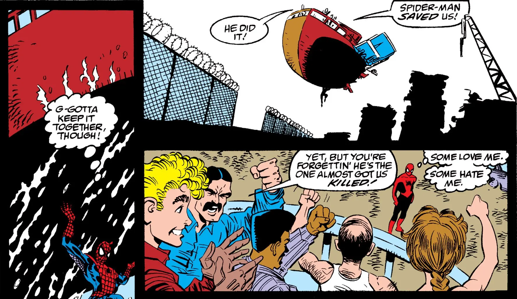 Can Spider-Man lift 100 tons?