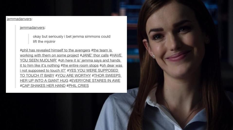 Could Peggy Carter lift Mjolnir?