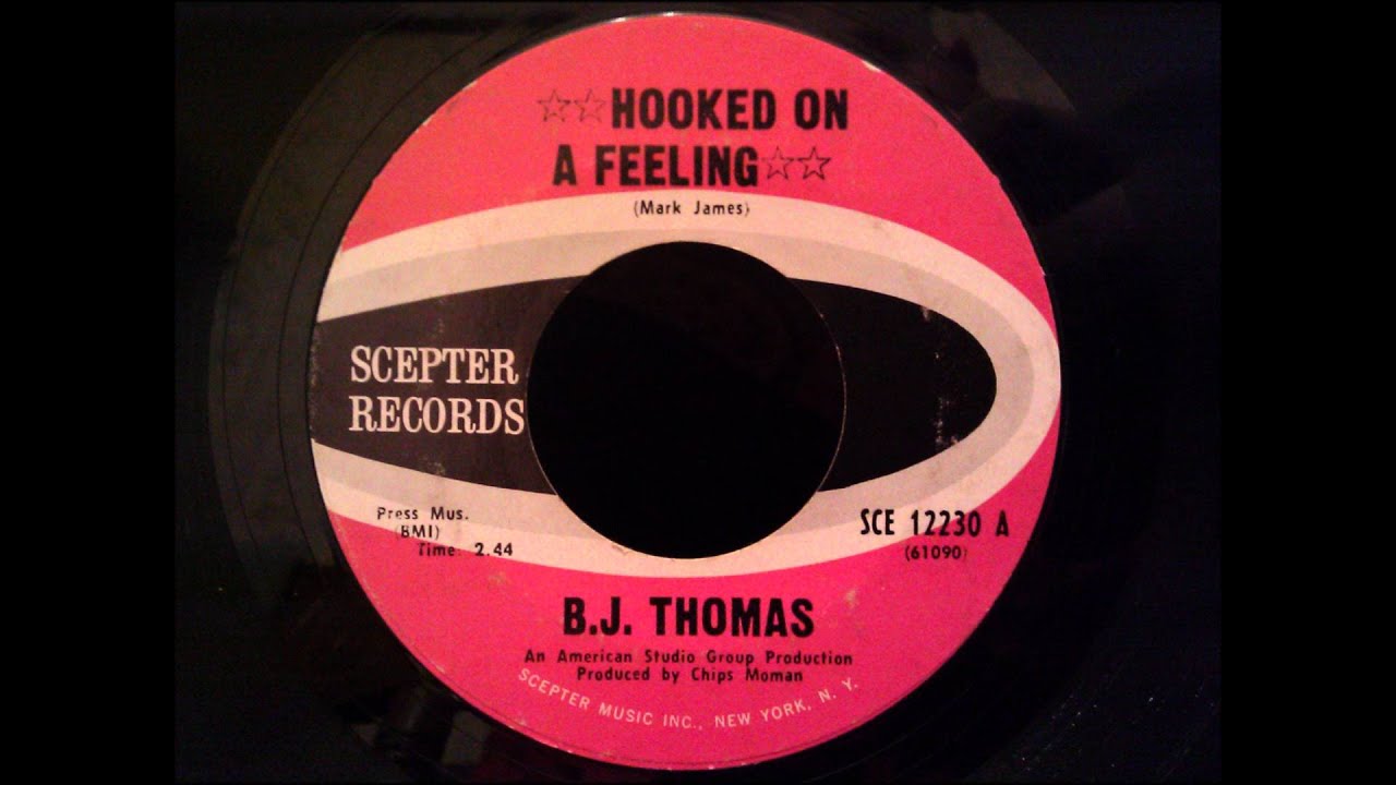 Did B.J. Thomas song Hooked on a Feeling?