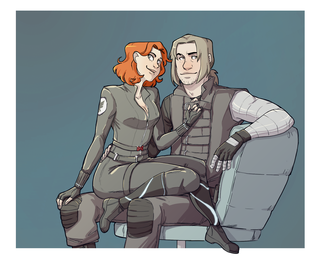 Did Bucky and Natasha date?