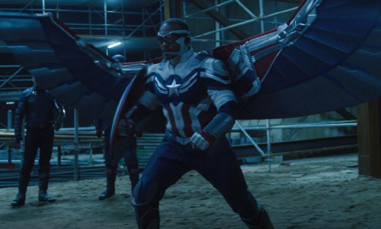 Did Sam get vibranium wings?