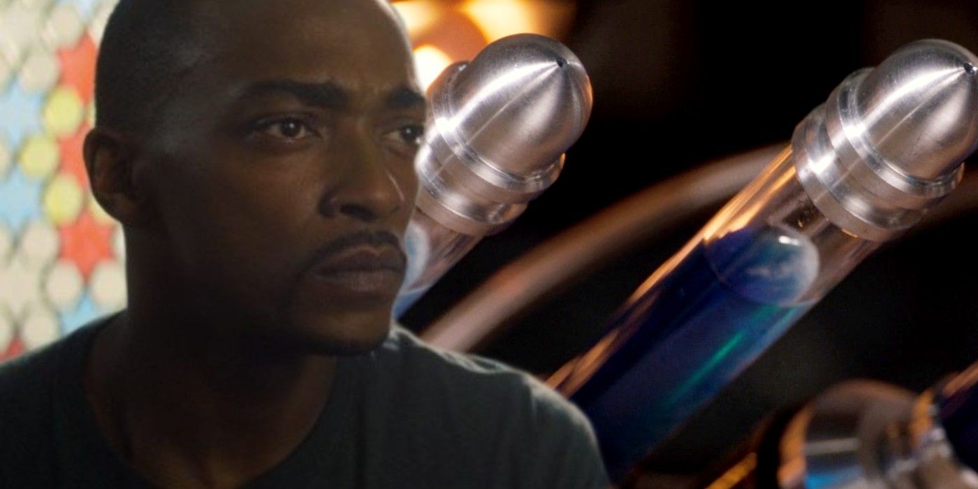 Did Sam take super soldiers serum?