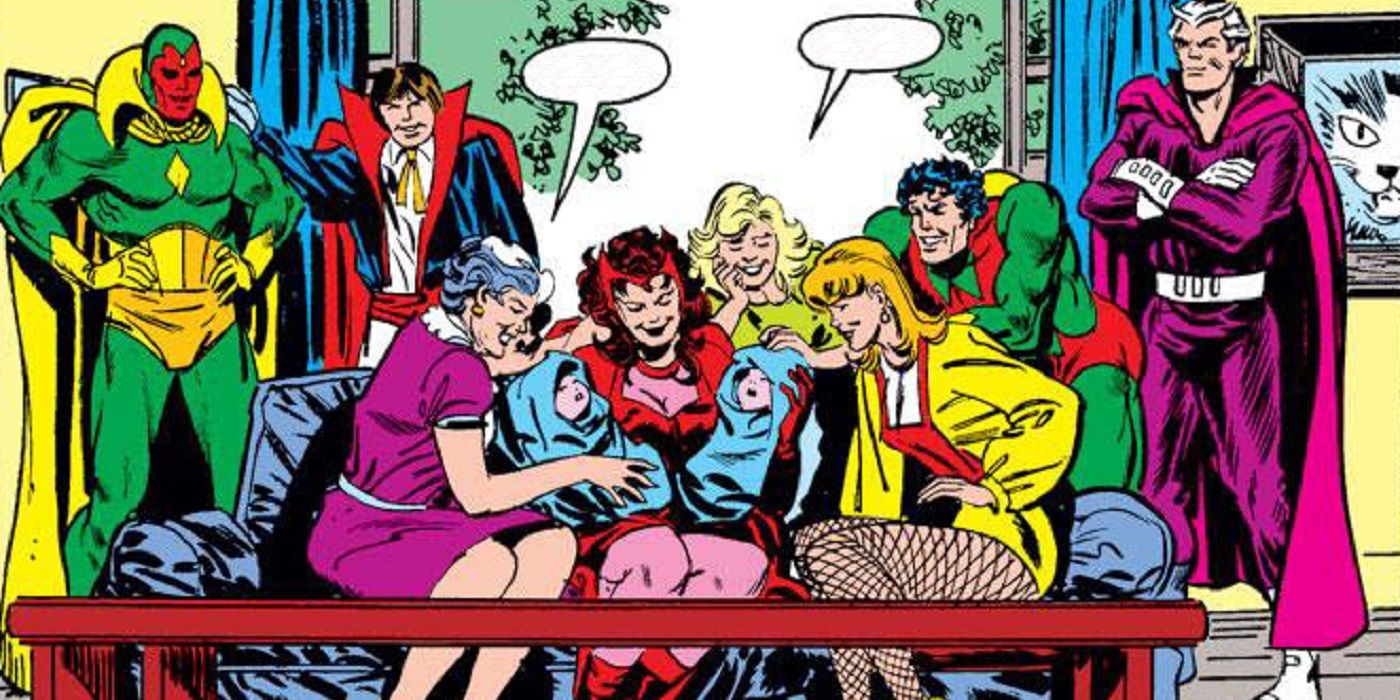 Did Scarlet Witch have twins?