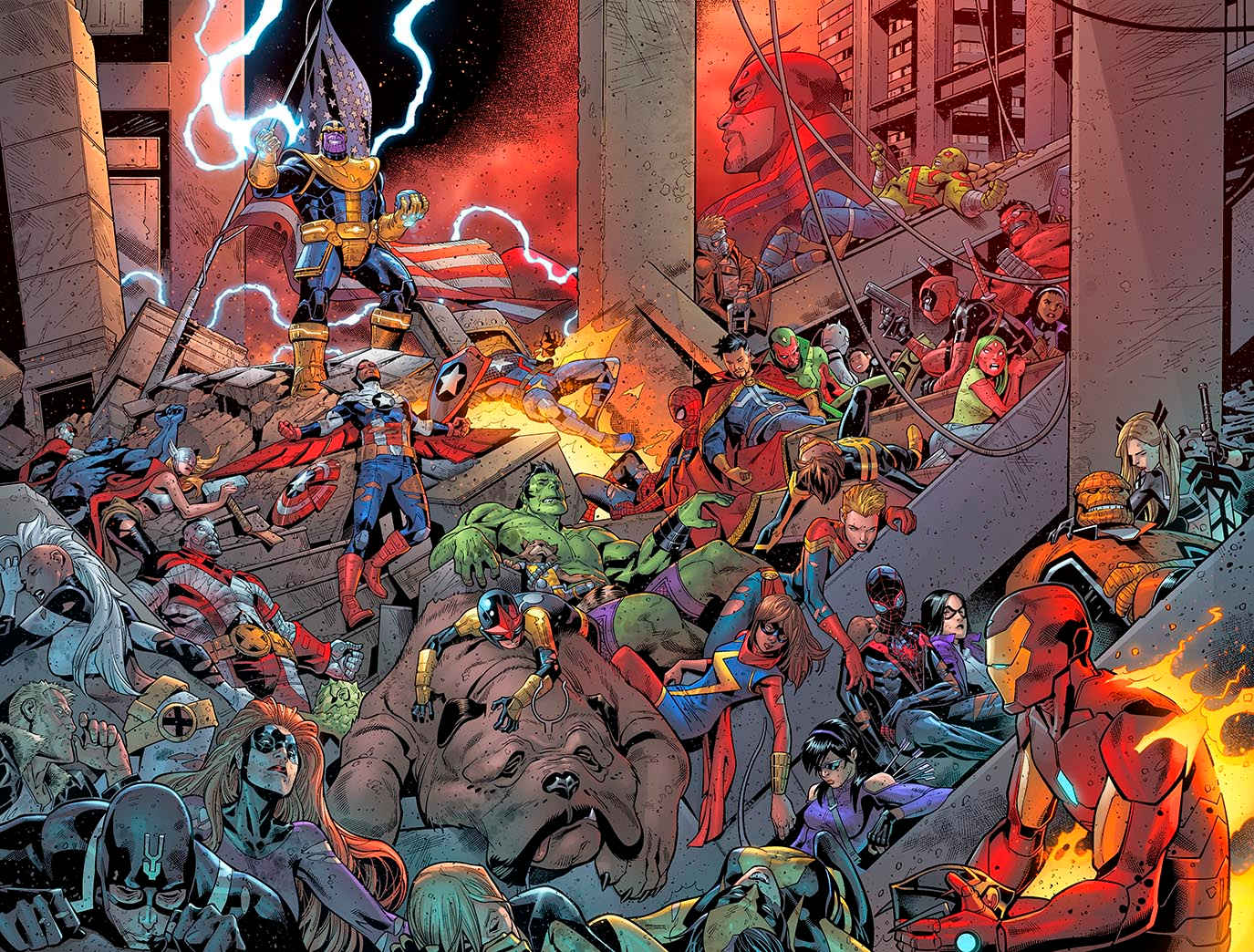 Did Thanos kill the Avengers?