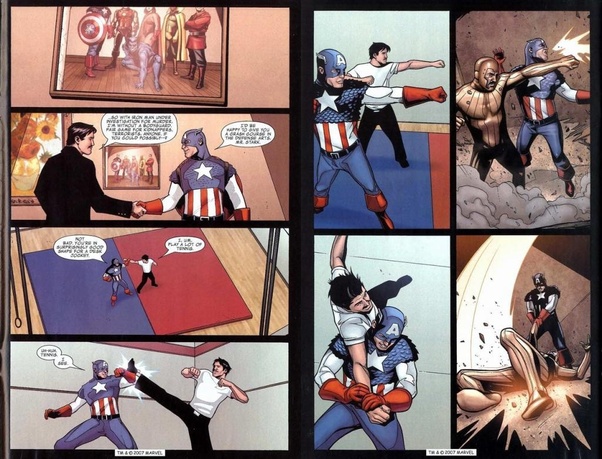 Did Tony Stark know martial arts?