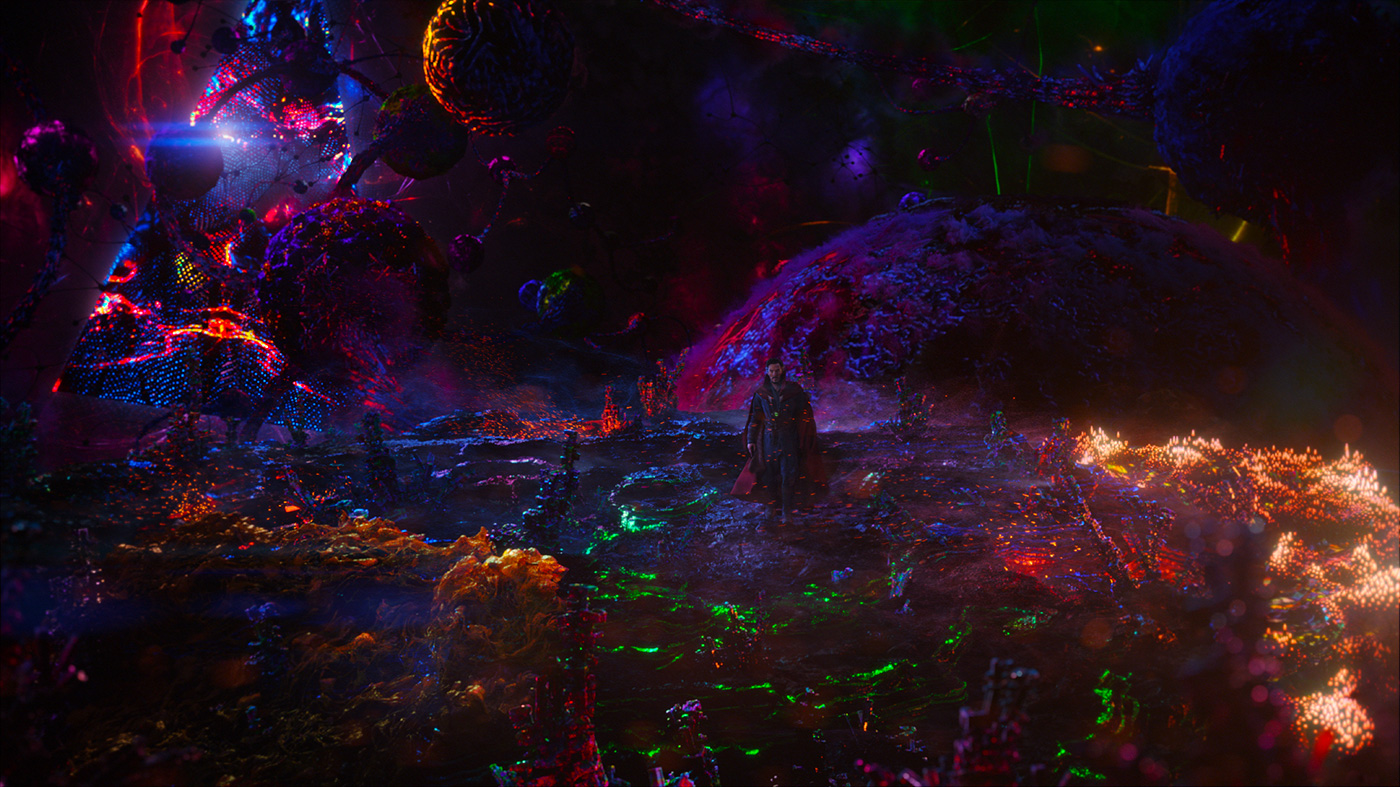 Does Dr Strange use dark dimensions?