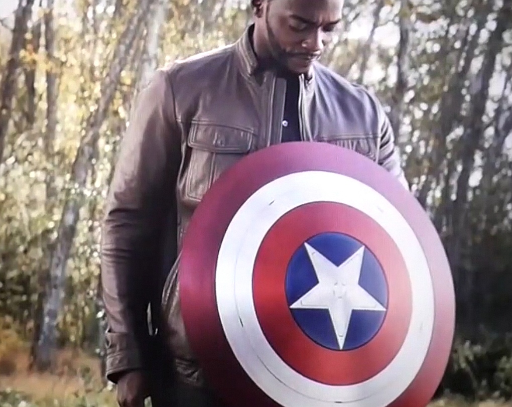 Does Falcon have Captain America's shield?