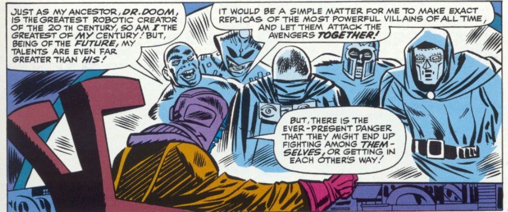 Does Kang the Conqueror wear a mask?