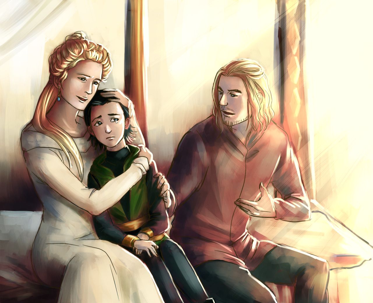 Does Loki love Frigga?