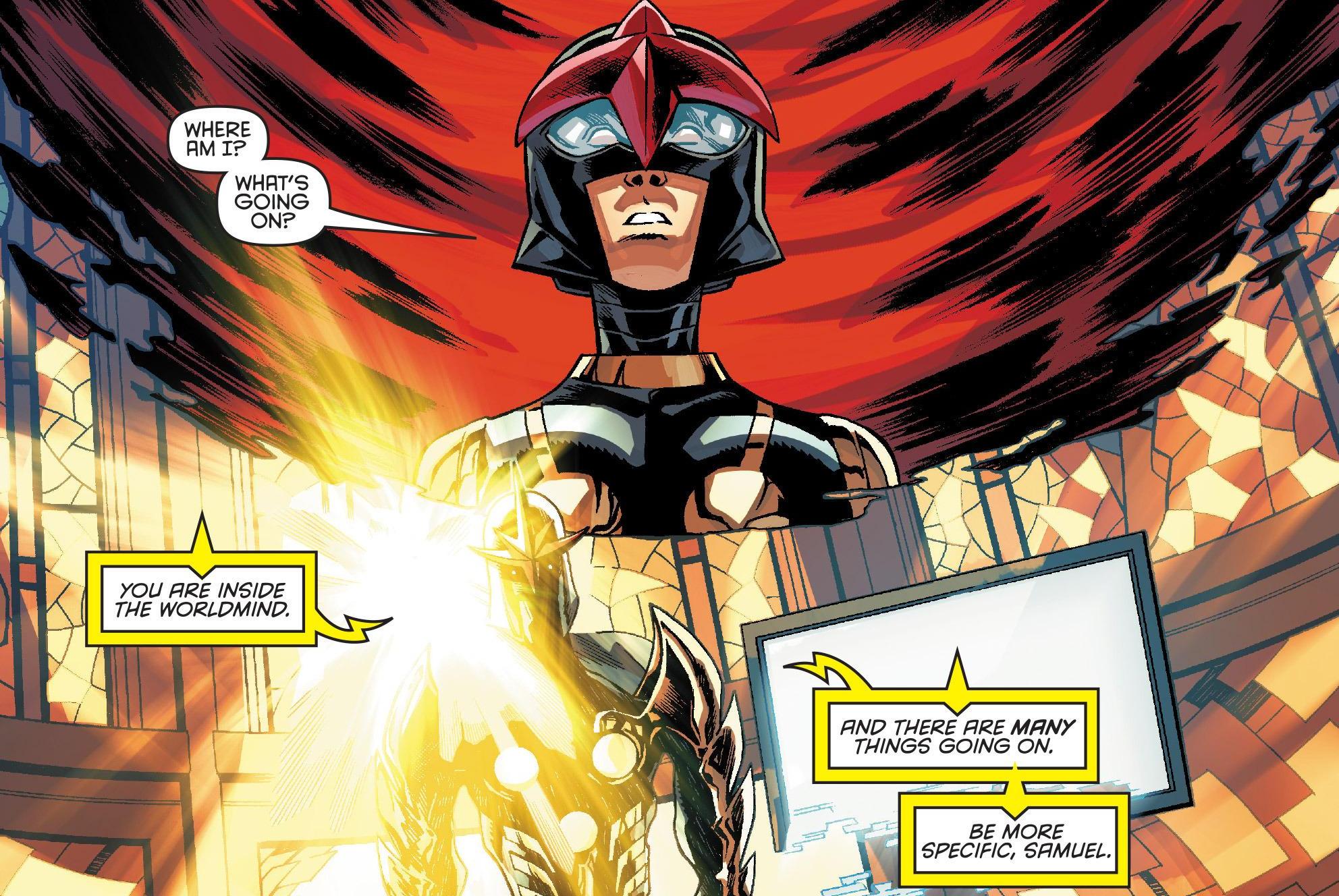 Does Nova need his helmet?