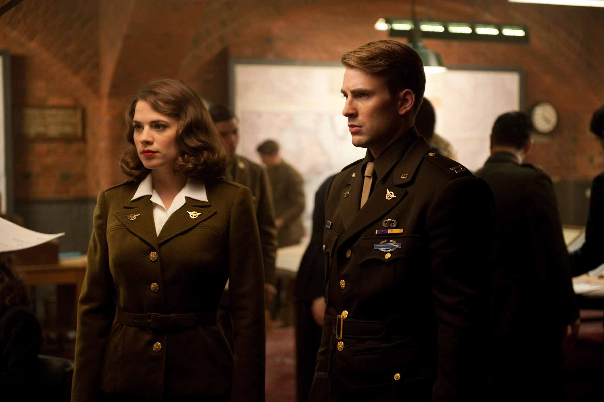 Does Peggy and Captain America get together?