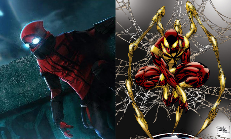 Does Peter still have Iron Spider suit?