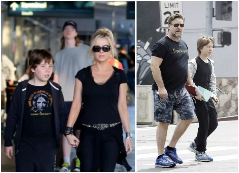 Does Russell Crowe have a son?