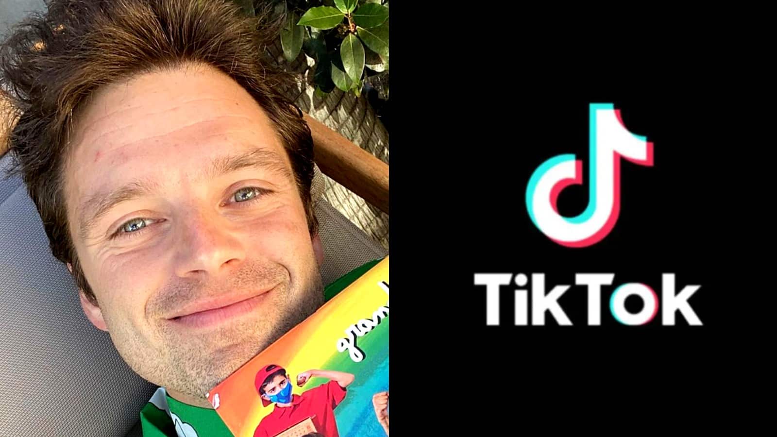 Does Sebastian Stan have a TikTok?