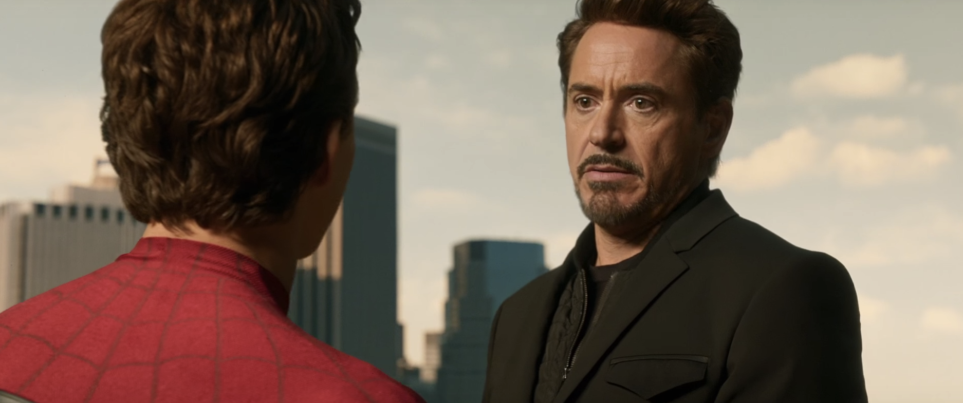Does Tony Stark Think of Peter Parker's son?