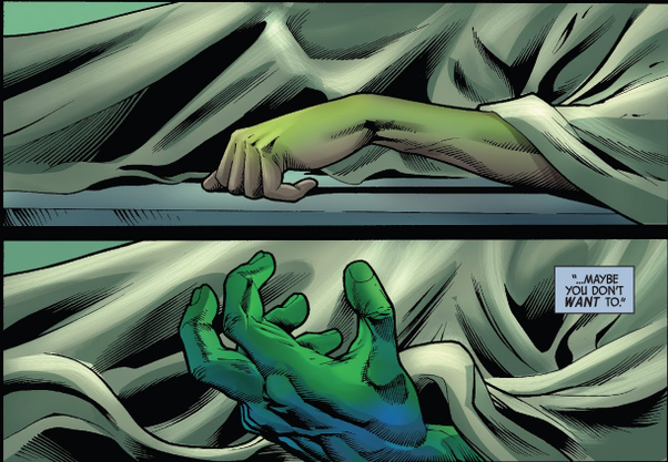 Does it hurt when Bruce Banner turns into the Hulk?