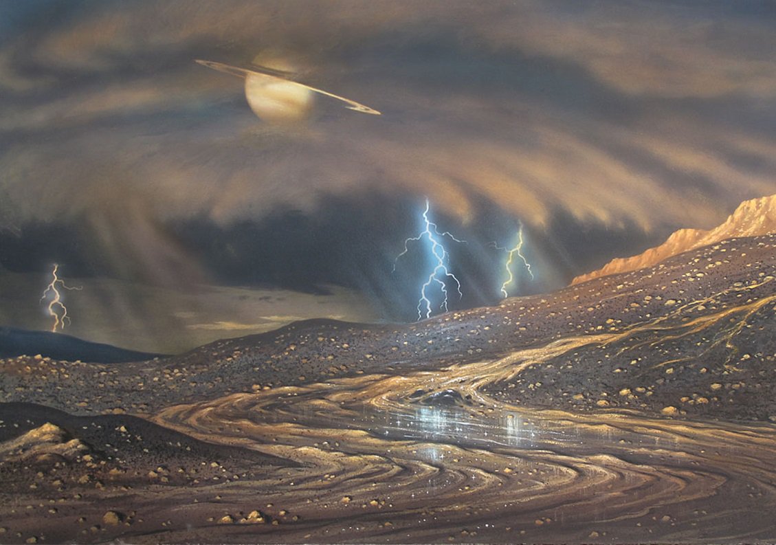 Does it rain on Titan?