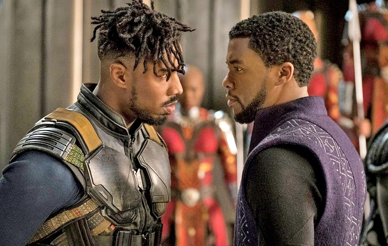 How are Erik Killmonger and T'Challa related?