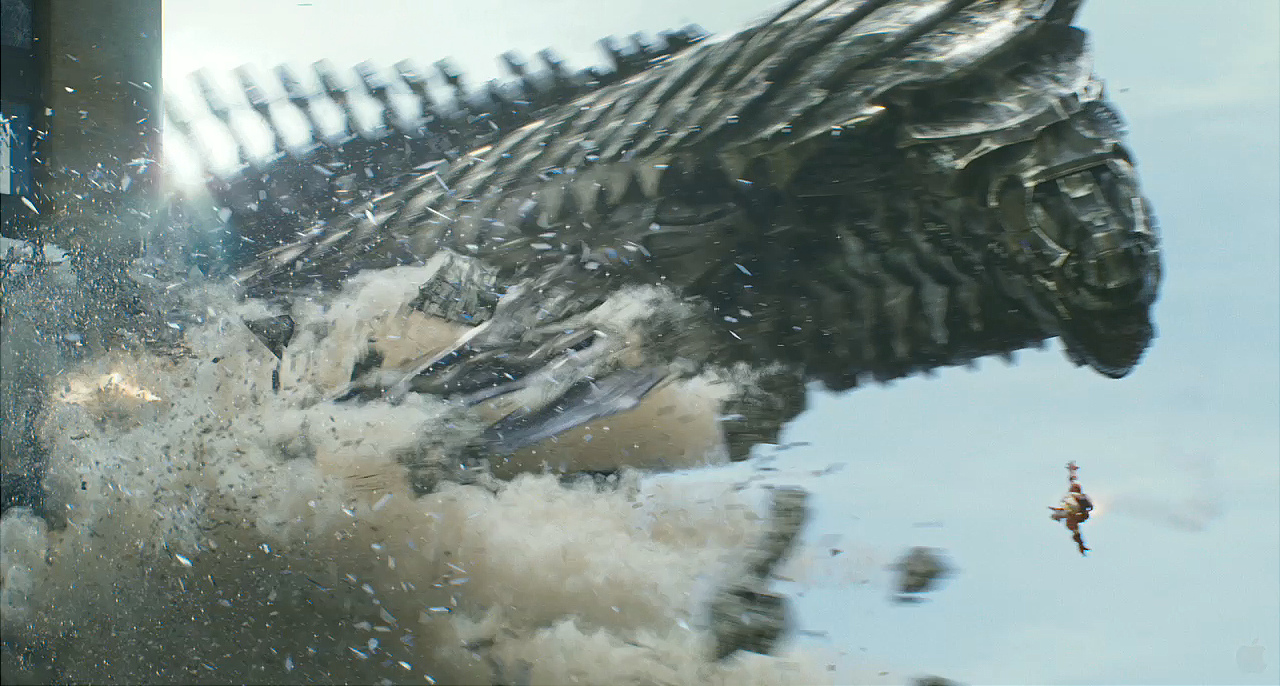 How big are the leviathans in Avengers?