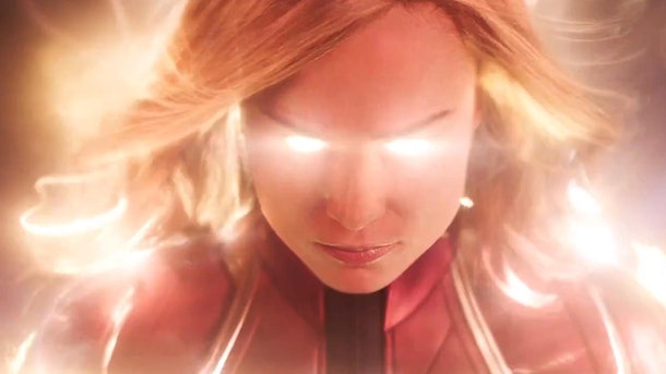 How did Captain Marvel get her name?