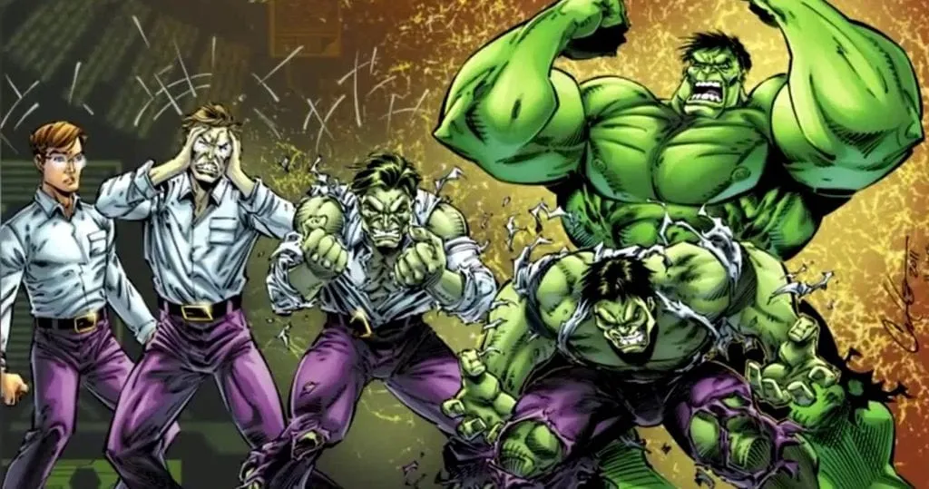 How did Dr Banner became the Hulk?