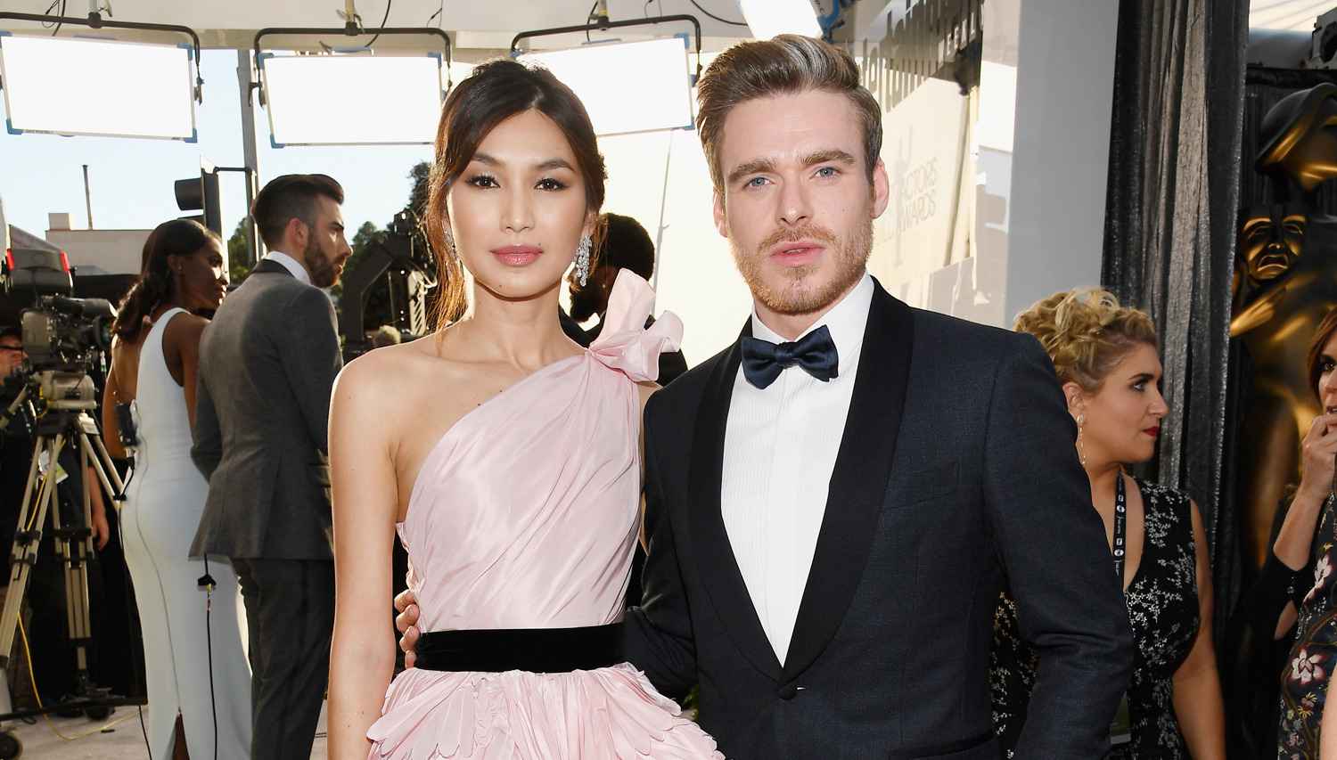 How did Gemma Chan and Richard Madden meet?