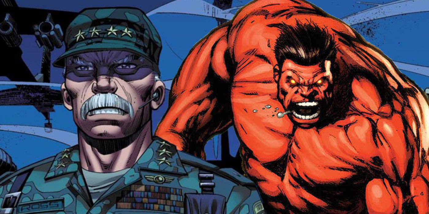 How did General Ross become Red Hulk?