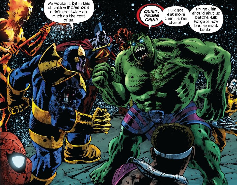 How did Hulk become a zombie?