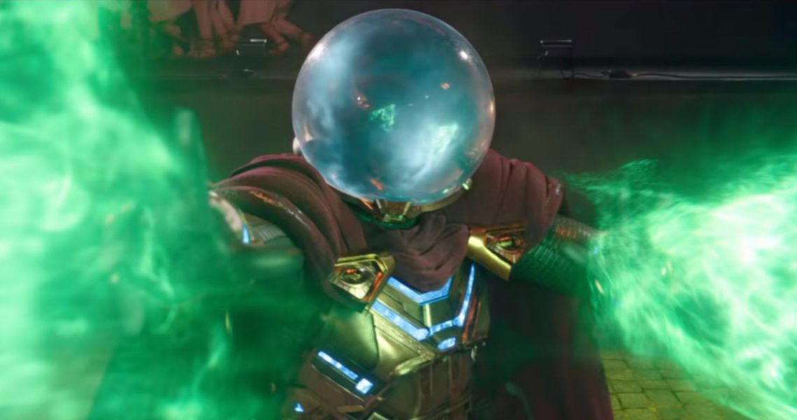 How did Mysterio frame Spider-Man?