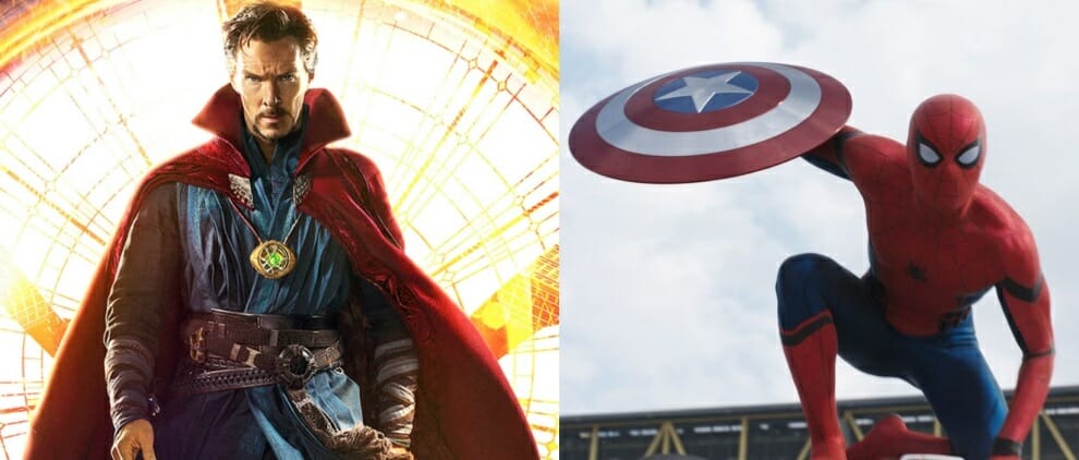 How did Spider-Man defeat Dr Strange?