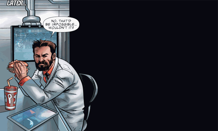 How did Strucker get the scepter?