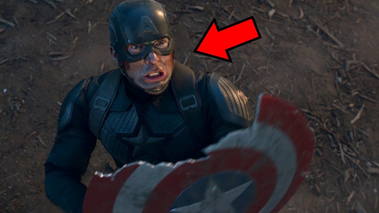 How did Thanos break Captain America's shield?