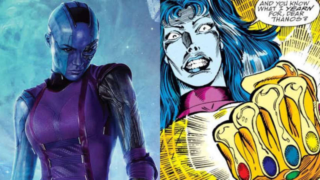 How did Thanos capture Nebula?