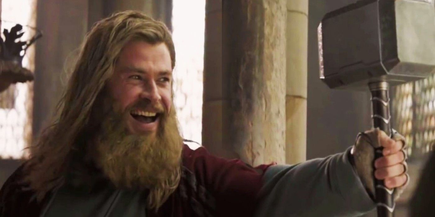 How did Thor look fat in Endgame?