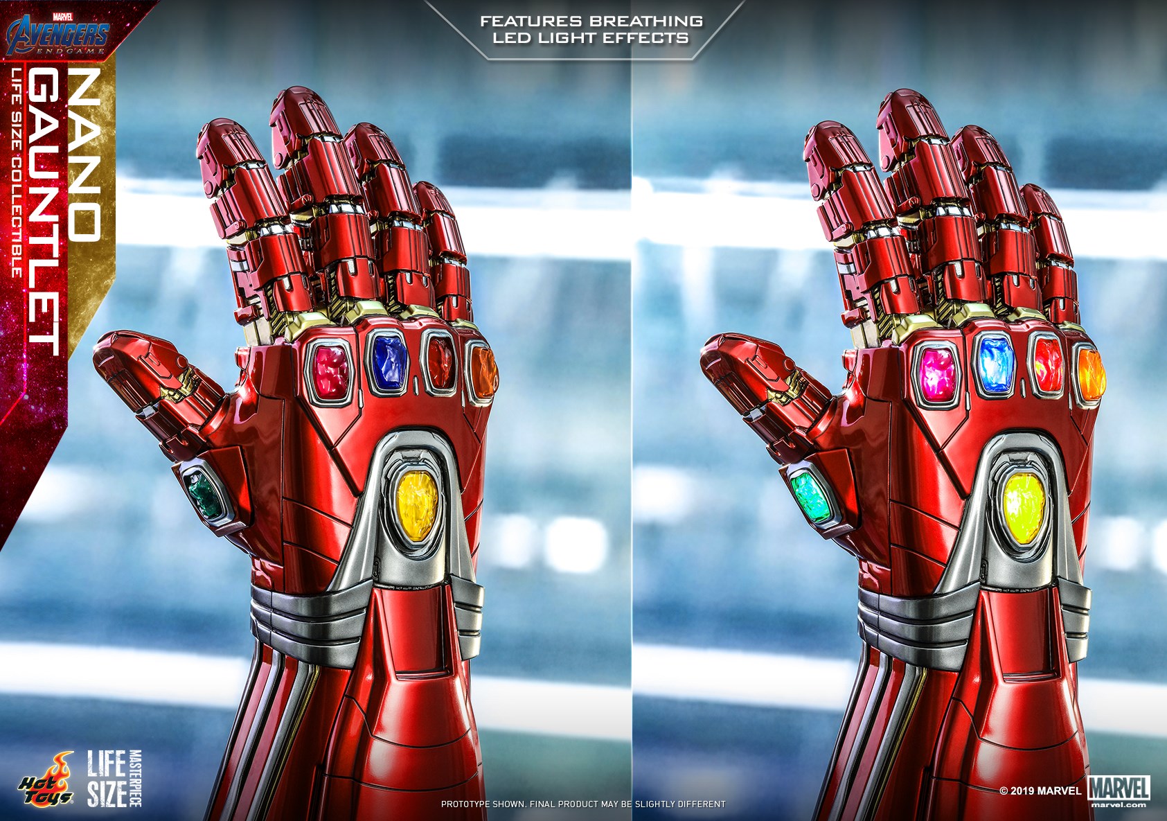 How did Tony make the Nano Gauntlet?