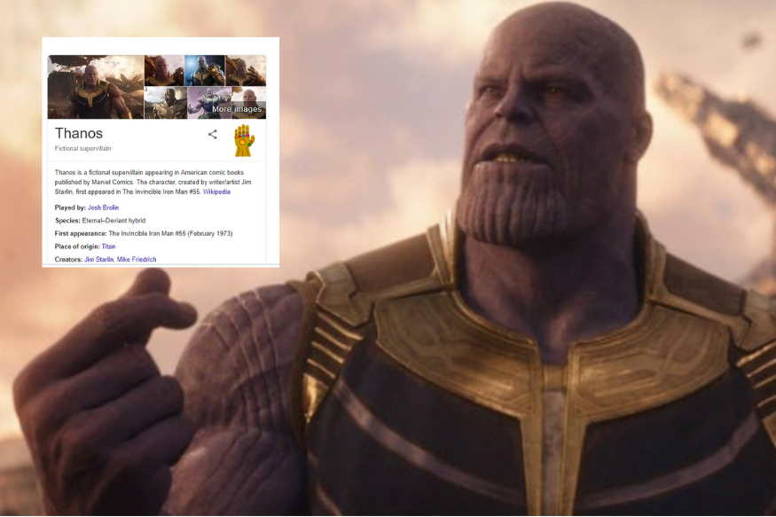 How do you get Thanos gauntlet on Google?